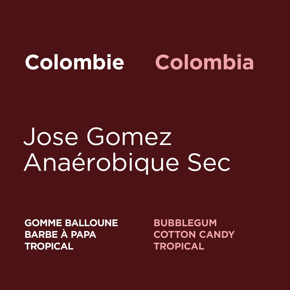 Colombie - Jose Gomez Anaérobique Sec