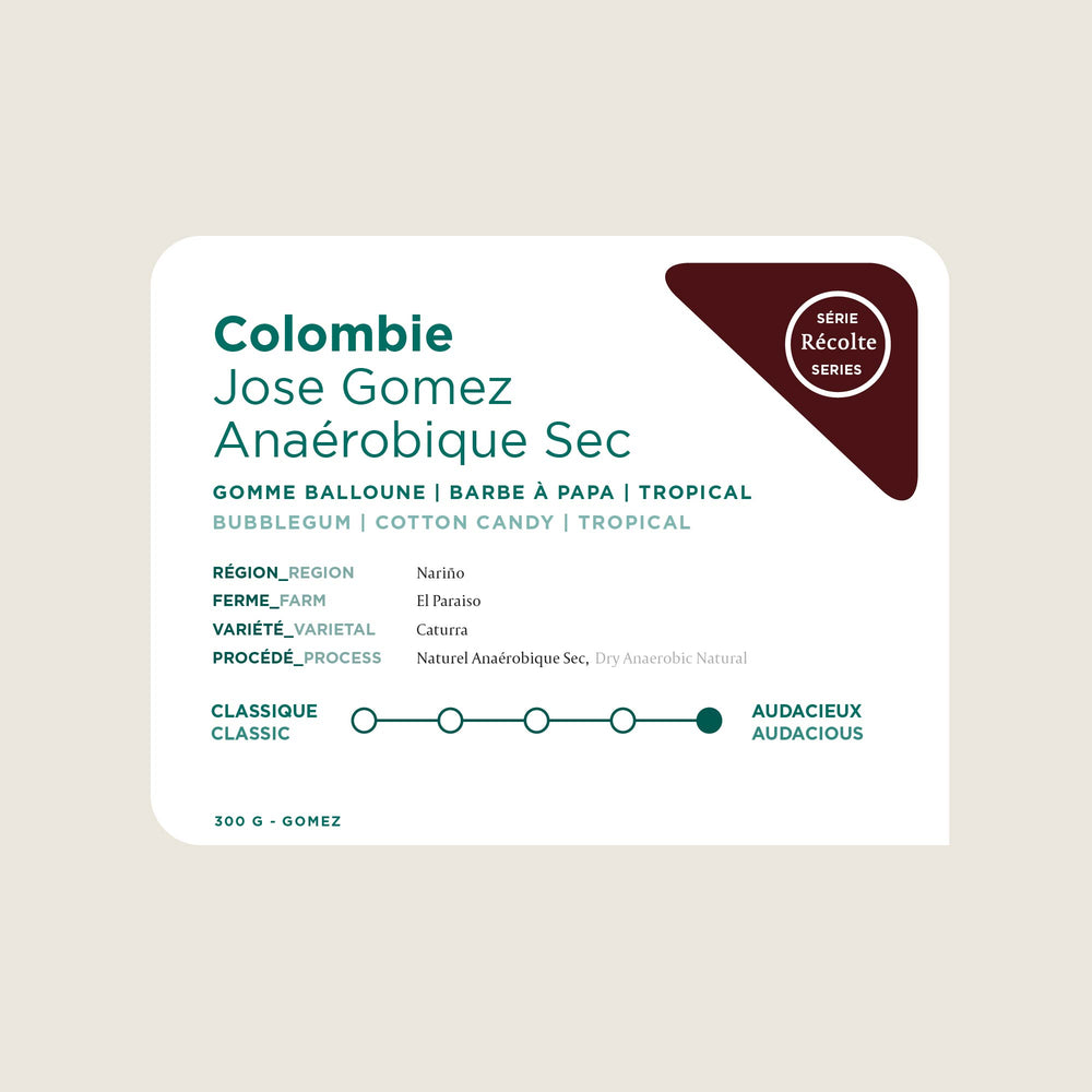 Colombie - Jose Gomez Anaérobique Sec