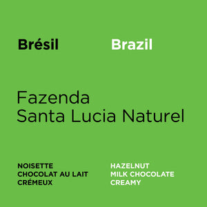 Brésil - Fazenda Santa Lucia Naturel