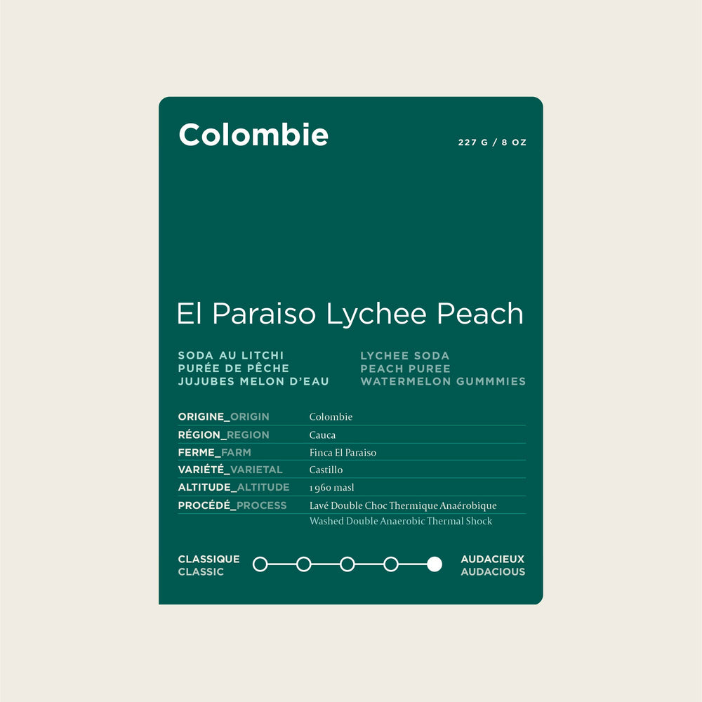 Colombia - El Paraiso Lychee Peach Grand Cru #6