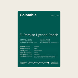 Colombia - El Paraiso Lychee Peach Grand Cru #6