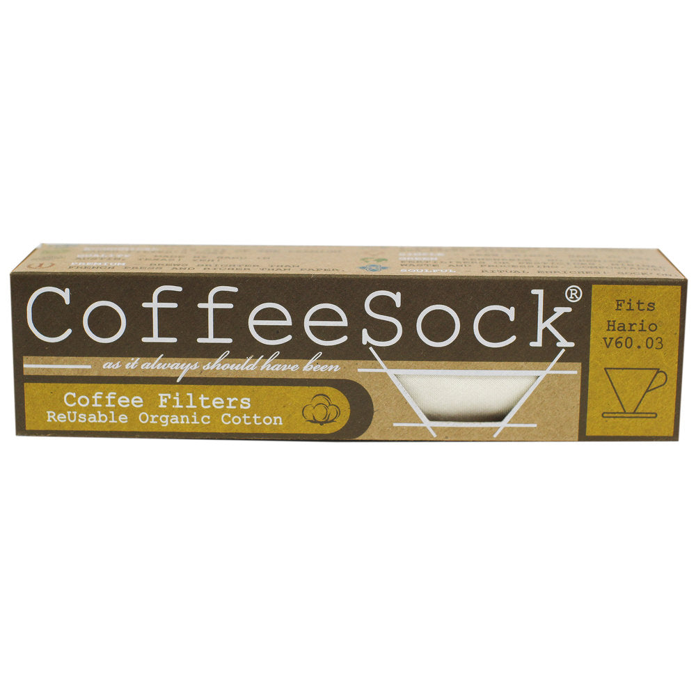 CoffeeSock Hario V60-02 (2 x Filtres réutilisables)