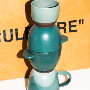 Tasse en céramique faite à la main par Roxane Charest Céramique (format cappuccino)